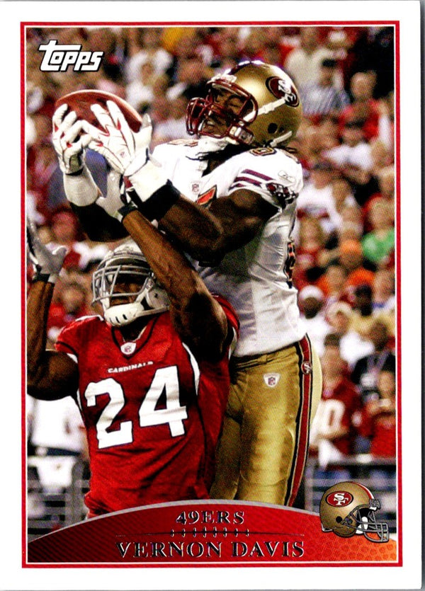2009 Topps Vernon Davis #22