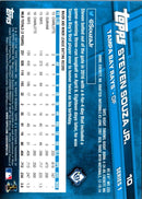 2017 Topps Tampa Bay Rays Steven Souza Jr.