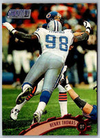1997 Topps Stadium Club Football Henry Thomas #119