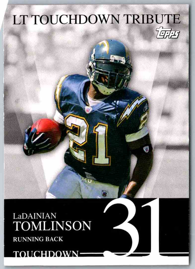 2011 Topps Football Ladainian Tomlinson