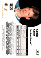 1991 Pro Set Craig Coxe #329