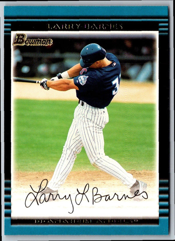 2002 Bowman Larry Barnes #159