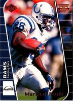 1999 Collector's Edge Triumph Marshall Faulk #T6