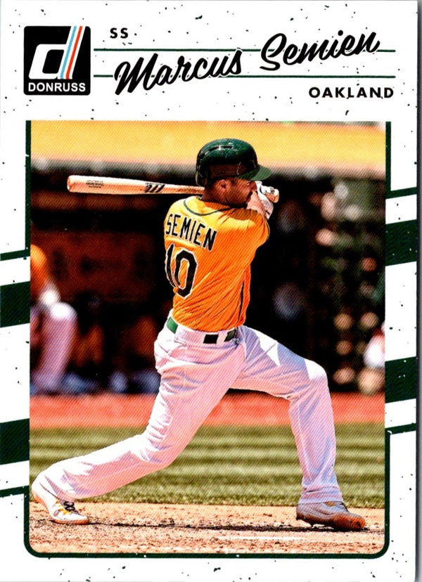 2017 Donruss Marcus Semien #130