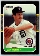 1987 Donruss Dan Petry