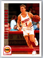 1992 Hoops Scott Brooks #390