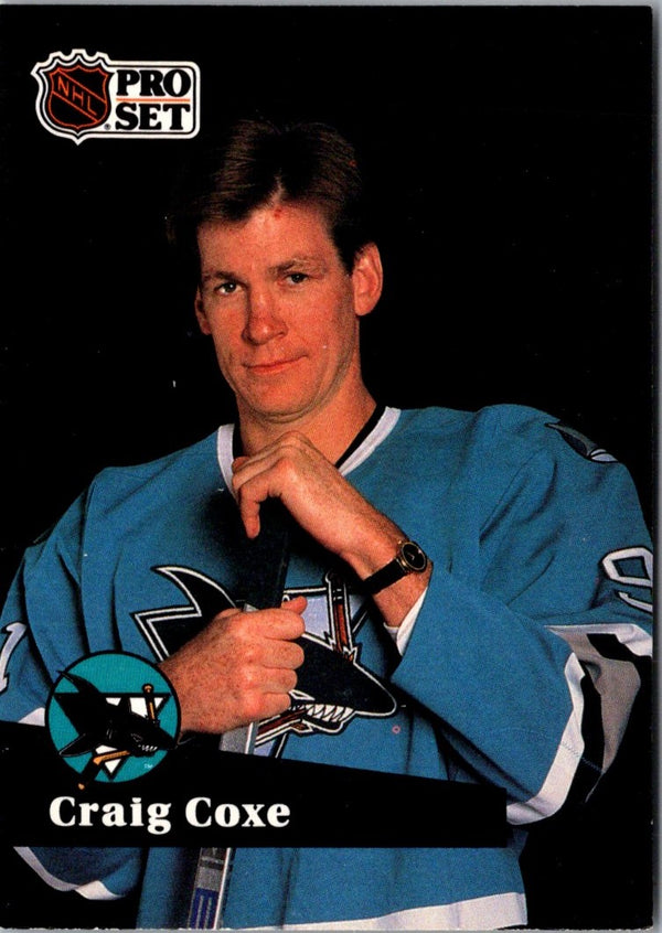 1991 Pro Set Craig Coxe #329