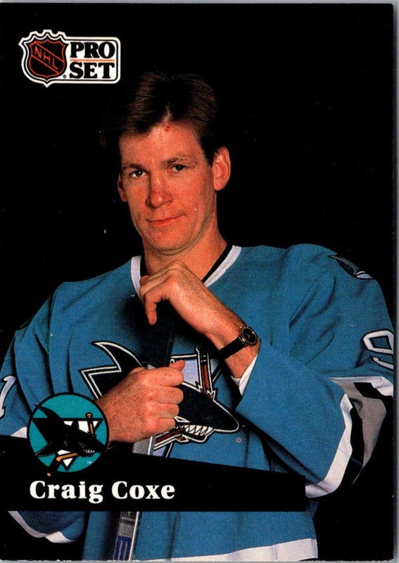 1991 Pro Set Craig Coxe #329