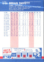 1987 Fleer Update Glossy Brian Dayett #U-25