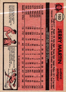 1981 Topps Jerry Martin