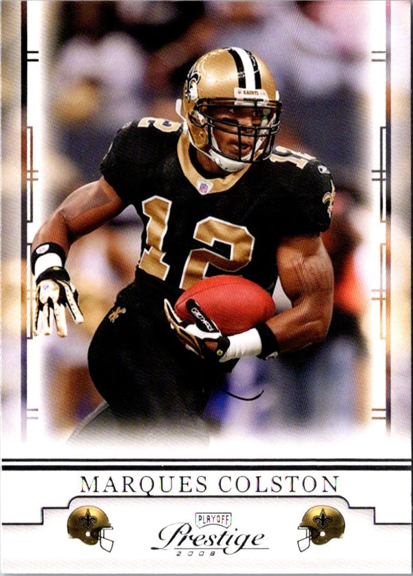 2008 Playoff Prestige Marques Colston #63