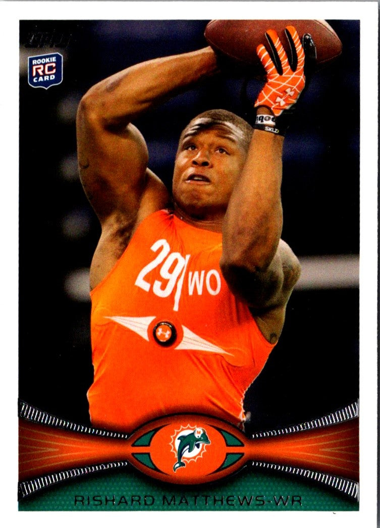 2012 Topps Rishard Matthews