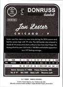2017 Donruss Jon Lester
