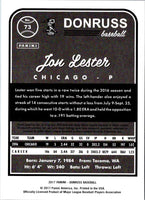 2017 Donruss Jon Lester #73