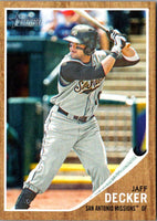 2011 Topps Heritage Minor League Jaff Decker #100