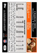 2005 Topps 50th Anniversary Rookies Charlie Frye