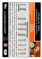 2005 Topps 50th Anniversary Rookies Charlie Frye #417