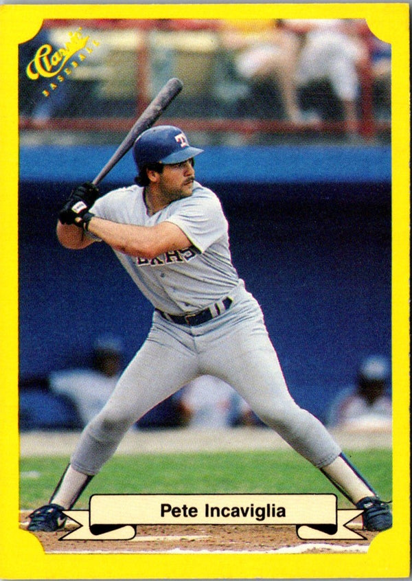 1987 Classic Update Yellow Pete Incaviglia #131