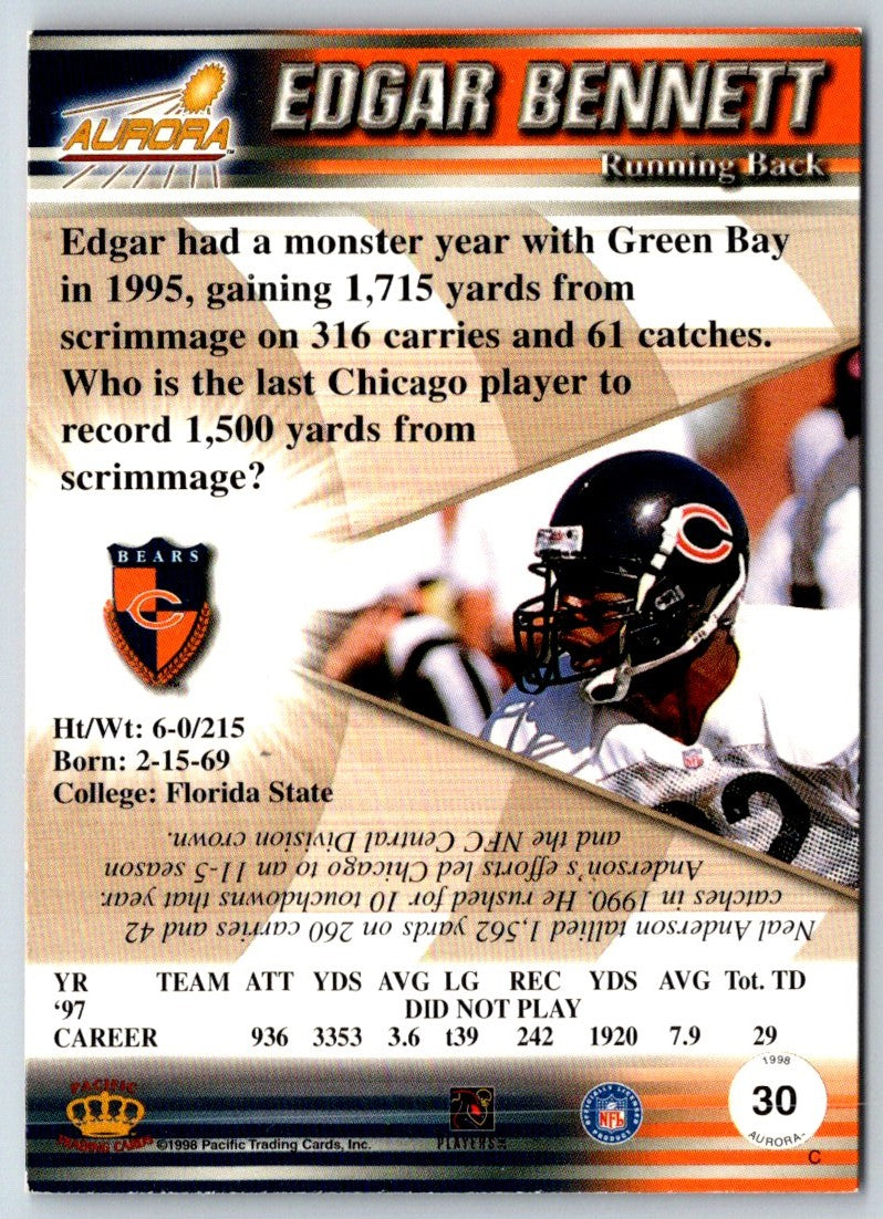 1998 Pacific Aurora Edgar Bennett