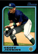 1997 Bowman Chrome Refractors Geoff Jenkins