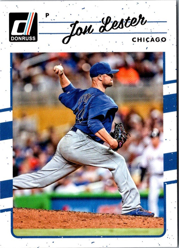 2017 Donruss Jon Lester #73