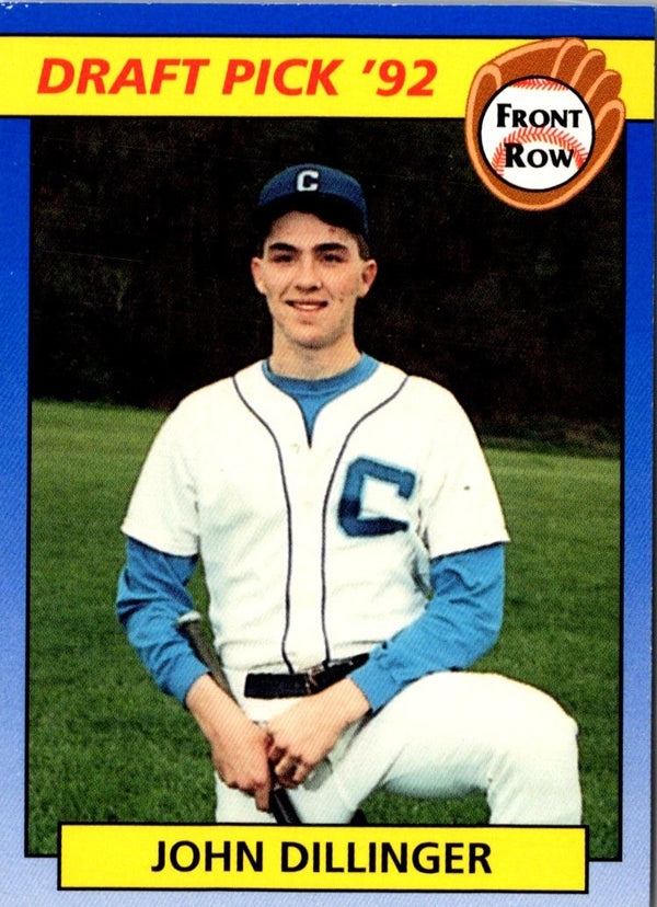 1992 Front Row Draft Picks John Dillinger #51