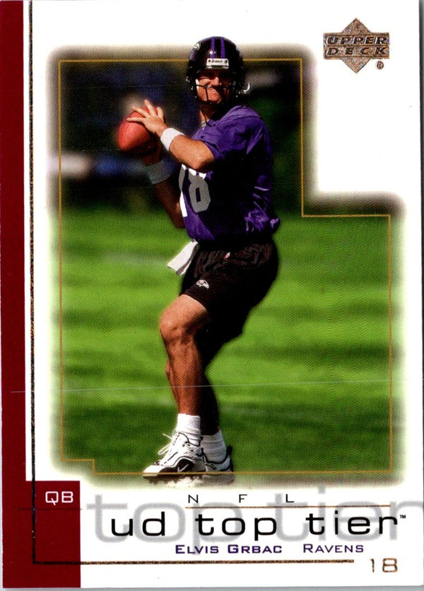 2001 Upper Deck Top Tier Elvis Grbac #13