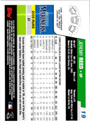 2006 Topps Jeremy Reed