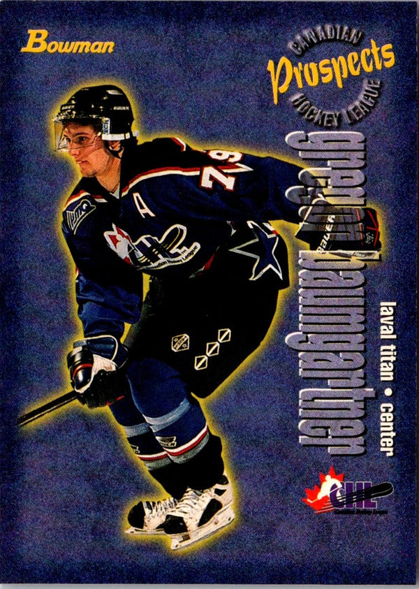 1997 Bowman CHL Gregor Baumgartner #151