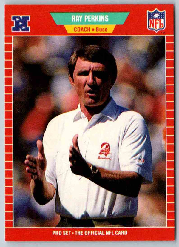 1989 NFL Proset Ray Perkins #421