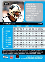 2001 Stadium Club Donald Hayes #92