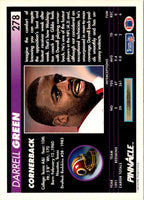 1992 Pinnacle Darrell Green #278
