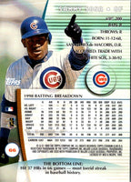 1999 Stadium Club Sammy Sosa #66