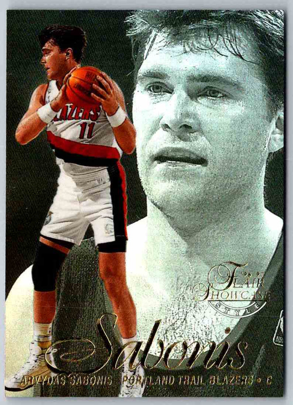 1996 Flair Arvydas Sabonis #36