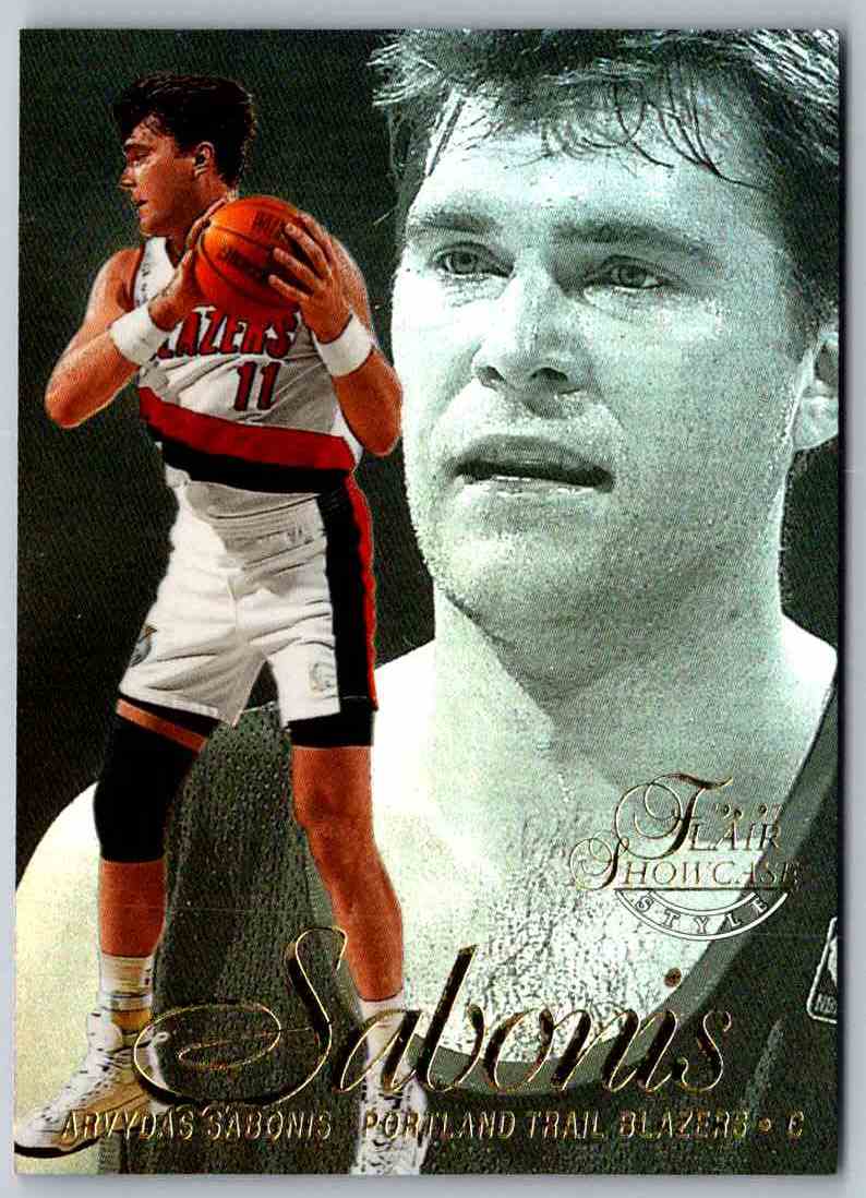 1996 Flair Arvydas Sabonis