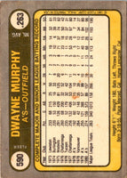 1981 Fleer Dwayne Murphy #590