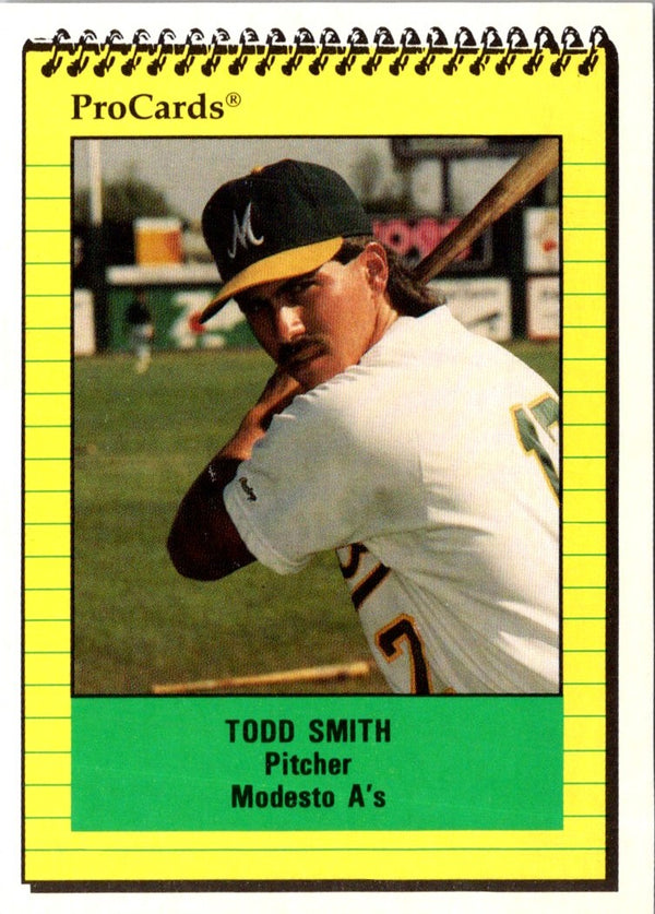 1991 ProCards Todd Smith #3088