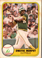 1981 Fleer Dwayne Murphy #590