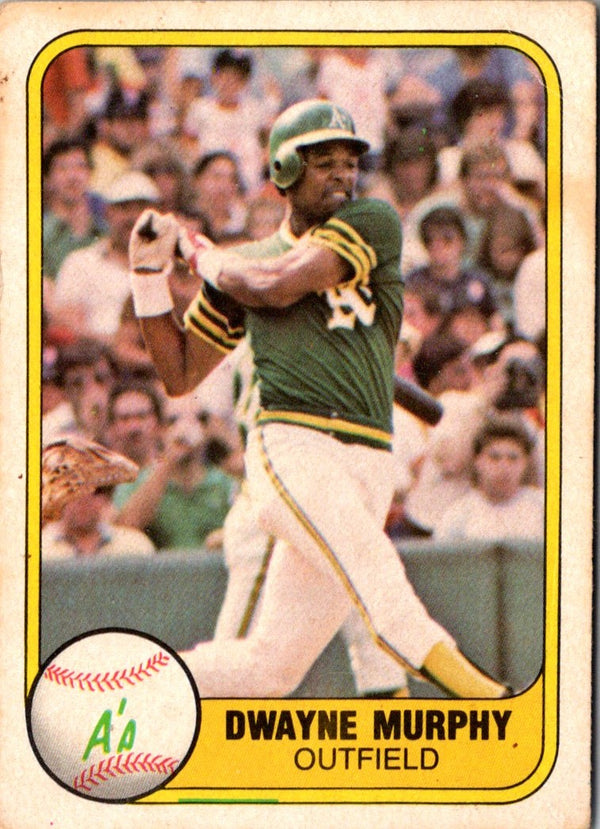 1981 Fleer Dwayne Murphy #590