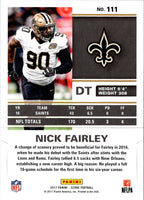 2017 Score Nick Fairley #111