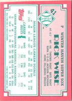 1989 Topps Senior League Rick Wise #41