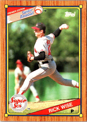1989 Topps Senior League Rick Wise #41