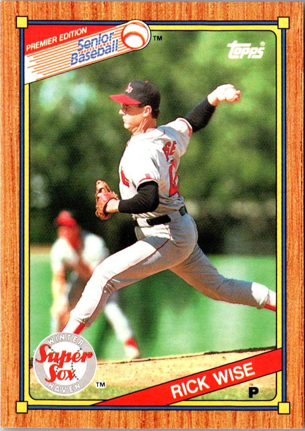 1989 Topps Senior League Rick Wise #41