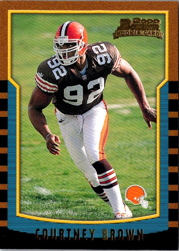 2000 Bowman Courtney Brown #169 Rookie