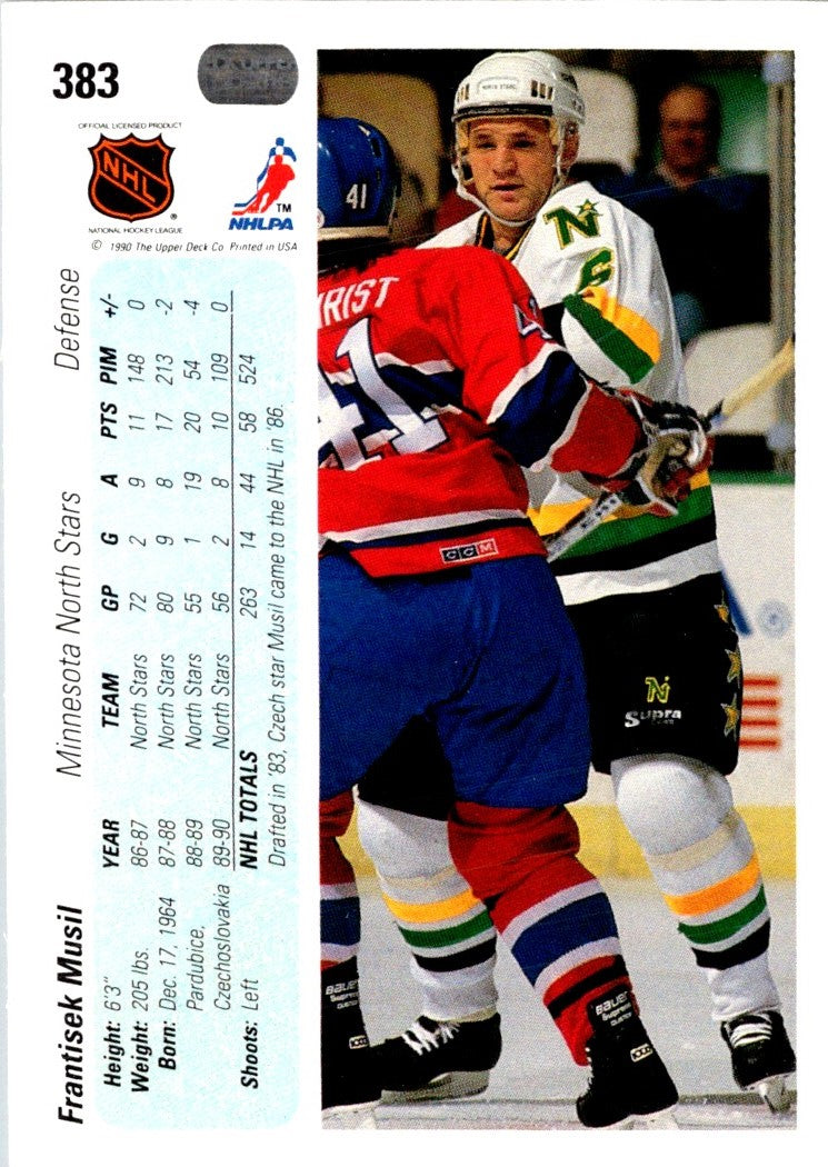 1990 Upper Deck Frantisek Musil