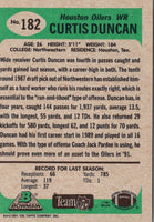 1991 Bowman Curtis Duncan #182