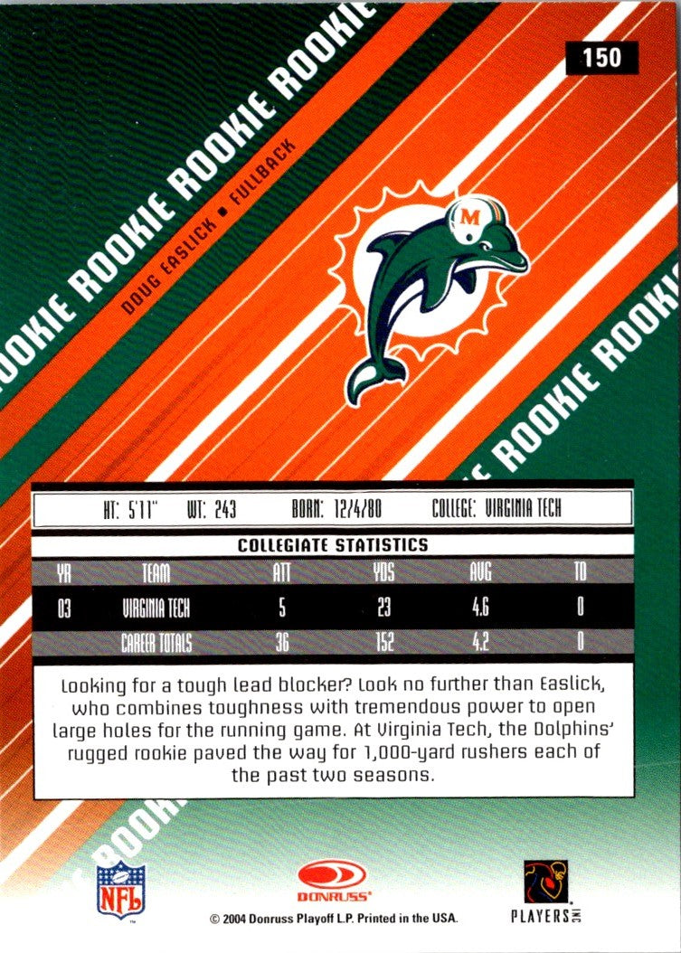 2004 Leaf Rookies & Stars Doug Easlick