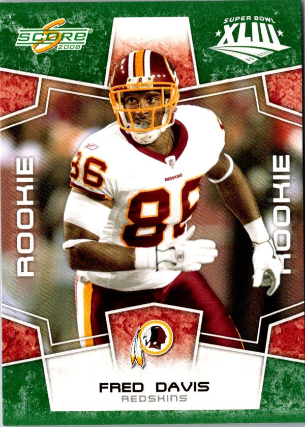 2008 Score Fred Davis #368