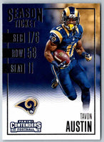 2016 Contenders Tavon Austin #18