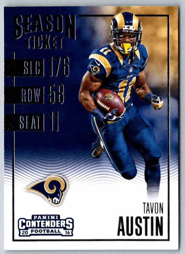 2016 Contenders Tavon Austin #18